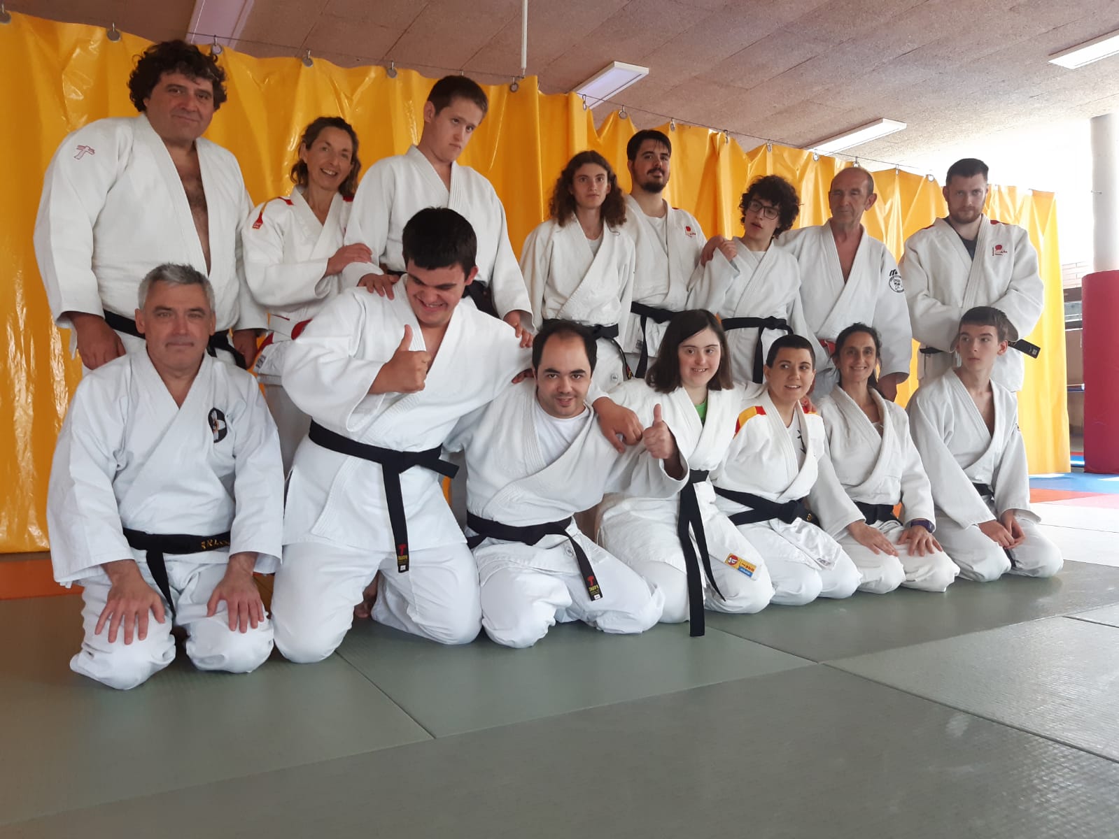 Judo Adaptado: Examen para 1&ordm; DAN_Pamplona 04-06-23